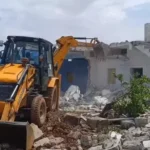 बिलासपुर में धर्मांतरण के आड़ में बना प्रार्थना घर जमींदोज़, बुलडोजर एक्शन