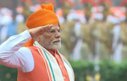 स्वतंत्रता दिवस 2025: पीएम मोदी ने लगातार 12वीं बार लाल किले पर फहराया तिरंगा