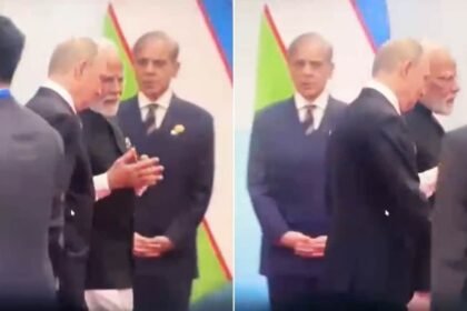 modi-putin-meeting-sco-summit-2025-shehbaz-sharif-viral-video