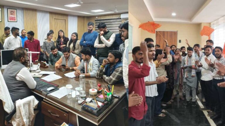 https://news4u36.in/university-two-registrar-controversy-abvp-protest-chhattisgarh/