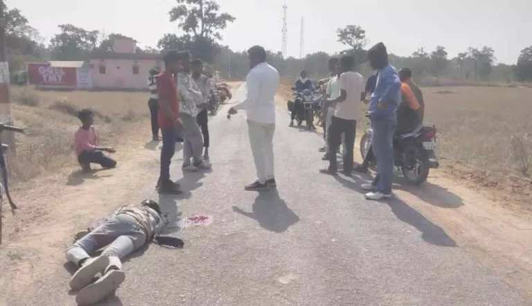 https://news4u36.in/kanker-road-accident-truck-crush-youth-death/