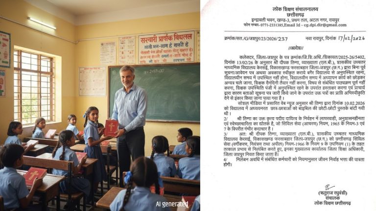 https://news4u36.in/govt-school-bible-distribution-lecturer-suspended-jashpur/