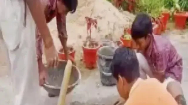 Raipur RTE Students Labour