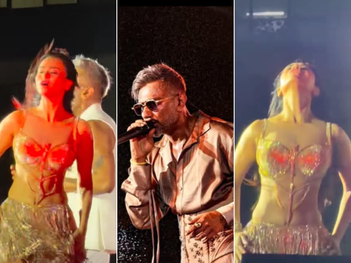 हनी सिंह के स्टेज पर सौंदर्या शर्मा का ‘वाइल्ड डांस’, लोगों ने कर दिया ट्रोल