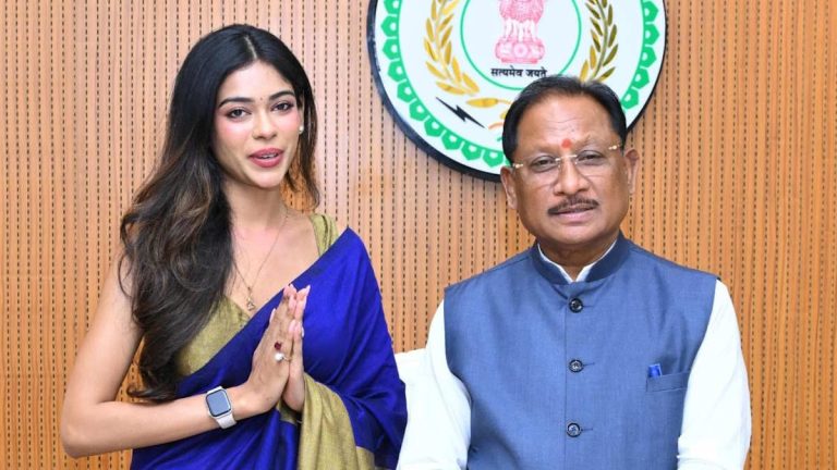 CM साय से मिलीं मिस इंडिया छत्तीसगढ़, महिलाओं को लेकर कही बड़ी बात