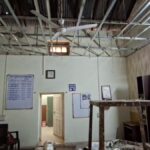 बेमेतरा में बड़ा हादसा टला, एसडीएम चैंबर की फॉल सीलिंग गिरी