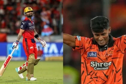 SRH vs RCB: विराट का विकेट लेते ही खुशी से झूम उठे साकिब हुसैन