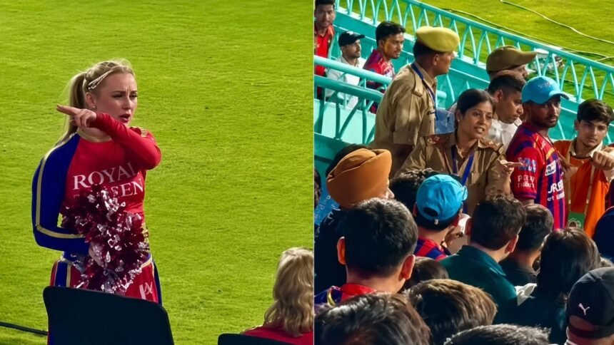 चीयरलीडर्स के साथ बदसलूकी पड़ गई भारी, स्टेडियम में हुआ पुलिस एक्शन