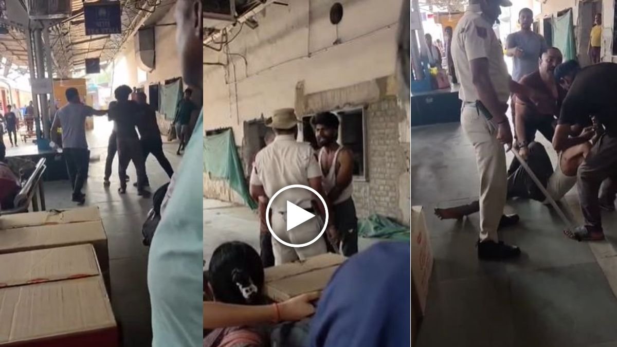 रायगढ़ रेलवे स्टेशन पर हंगामा, झगड़े के बीच यात्री की ट्रेन छूटी