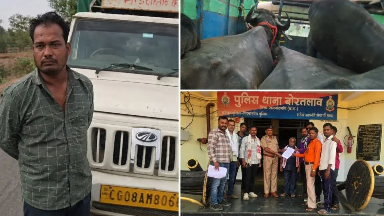 भैंसों से भरी पिकअप को लेकर बवाल, अब गौसेवकों की एंट्री से आया नया मोड़