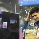 RCB से हार के बाद गुजरात टाइटंस की बस में आग, खिलाड़ी बाल-बाल बचे