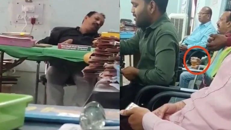 छत्तीसगढ़: कलेक्टर कार्यालय में बिंदास छलक रहे जाम! वायरल VIDEO से मचा हड़कंप
