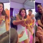 जैकलीन फर्नांडिस के बॉडीगार्ड की हरकत ने खड़ा किया नया विवाद! : Jacqueline Fernandez Bodyguard Viral Video