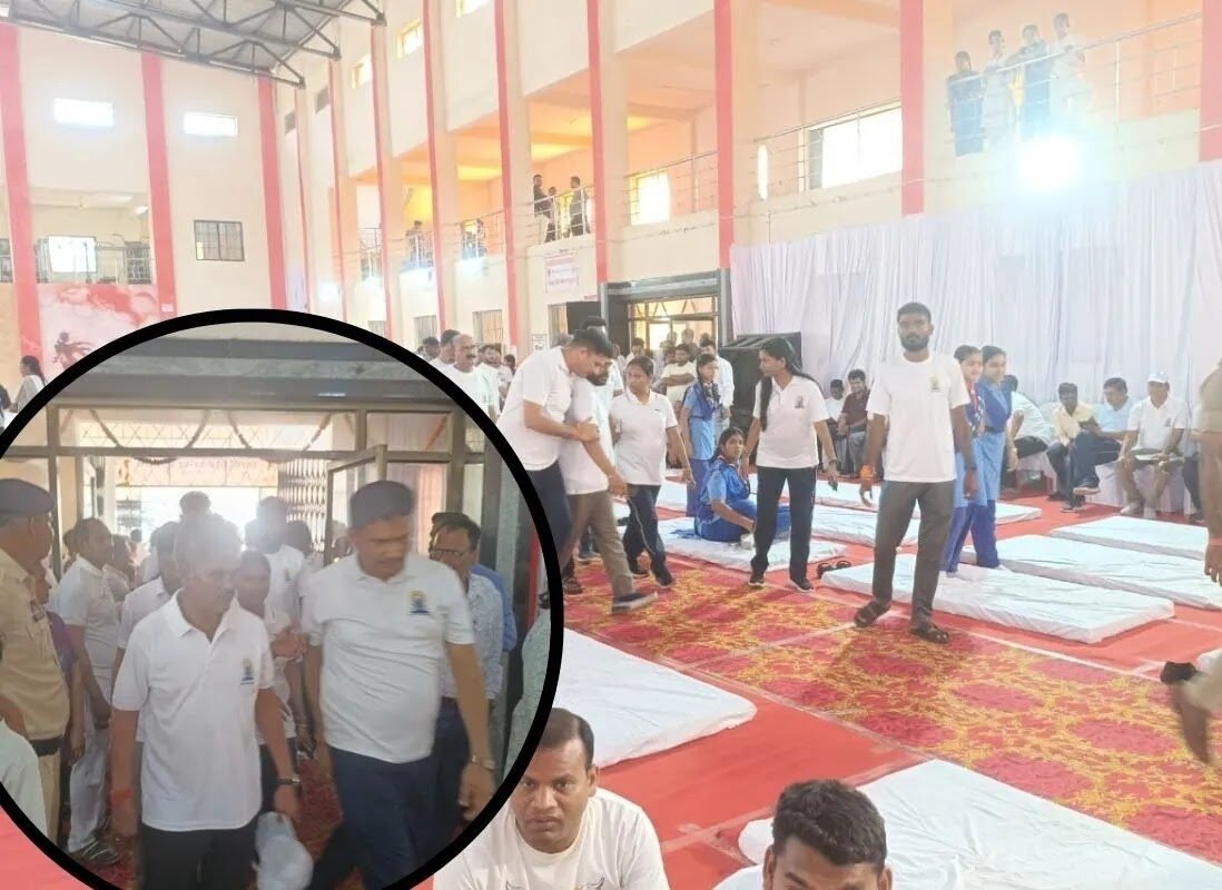 पोस्टर से गायब थी MLA की फोटो, योग दिवस कार्यक्रम में छोड़ दिया मंच
