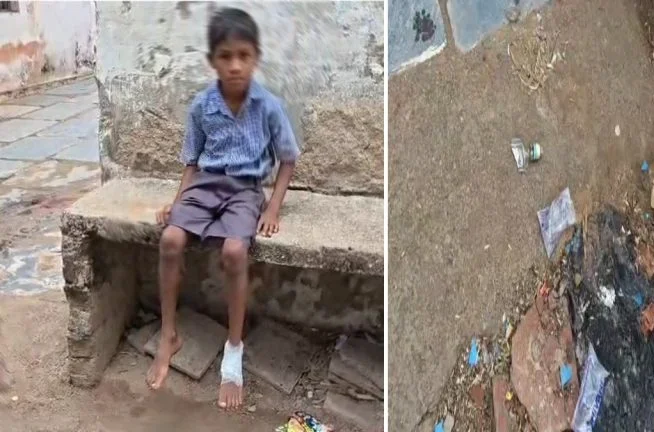 धमतरी: स्कूल में शराबियों का अड्डा! टूटी बोतल से घायल हुआ मासूम, ग्रामीणों में आक्रोश