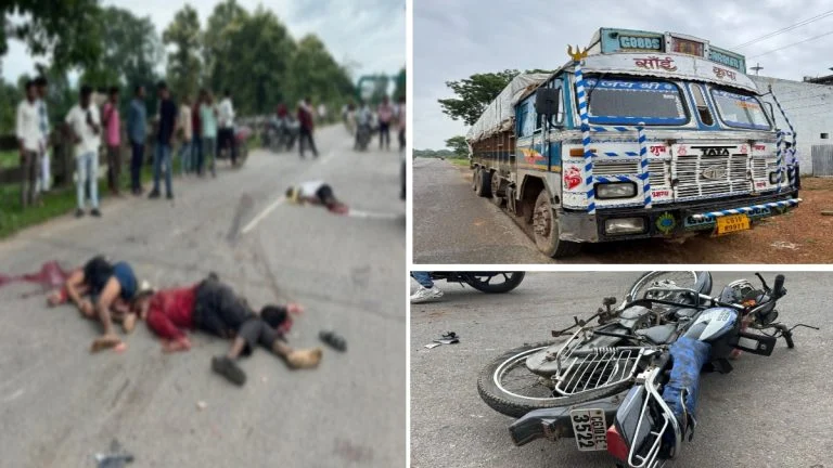 Takhatpur Road Accident